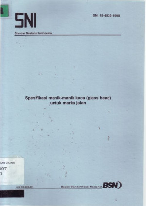 Metode pengujian ketahanan abrasi permukaan beton atau mortar dengan metode pemotongan berputar