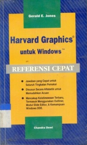 Harvard Graphics untuk Windows : referensi cepat