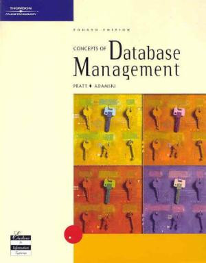 Image of Concepts of Database Management