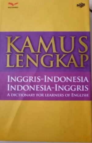 Kamus Lengkap Inggris-Indonesia Indonesia-Inggris