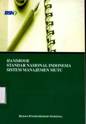 Handbook Standar Nasional Indonesia - Sistem Manajemen Mutu