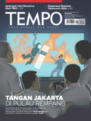 TEMPO: TANGAN JAKARTA DI PULAU REMPANG