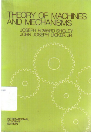 Image of Theory of Machines and Mechanisms