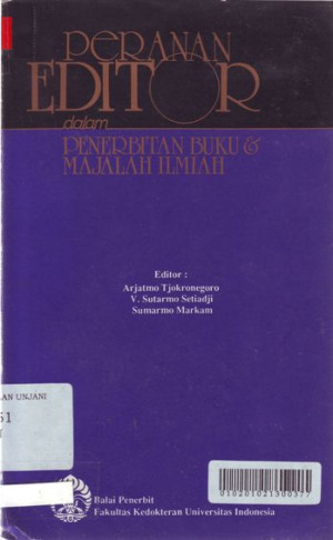 Image of Peranan Editor Dalam Penerbitan Buku dan Majalah Ilmiah