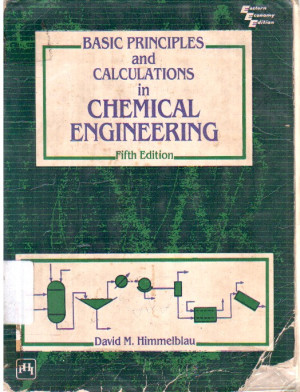 Image of Basic Principles And Calculations in Chemical Engineering