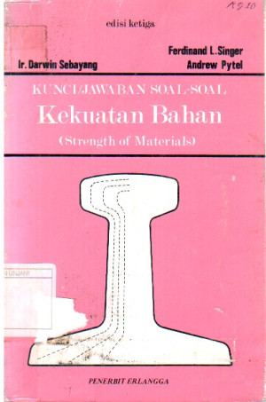 Image of Kekuatan Bahan ( Kunci jawaban dan soal-soal )