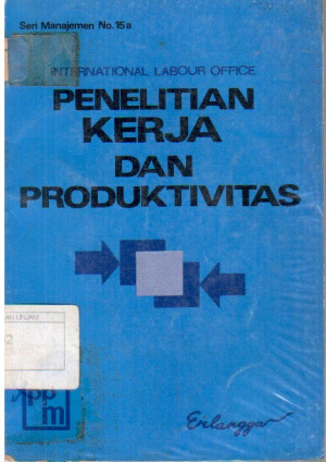Image of Penelitian Kerja dan Produktivitas
