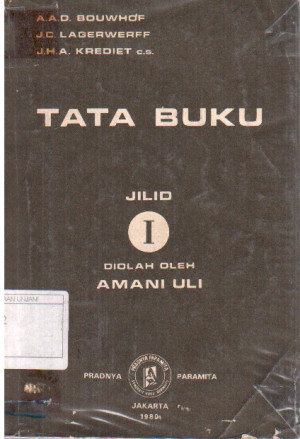 Image of Tata Buku  jilid 1