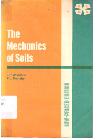 Image of The Mechanics of Soils an introduction to critical state soil mechanics